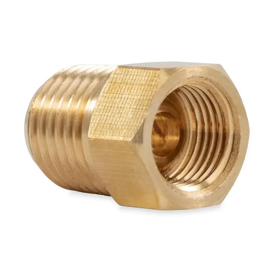 Camco LP Fit 1/4" M NPT to 1/4" F Adapter - Reliable Plumbing Connection by CAMCO