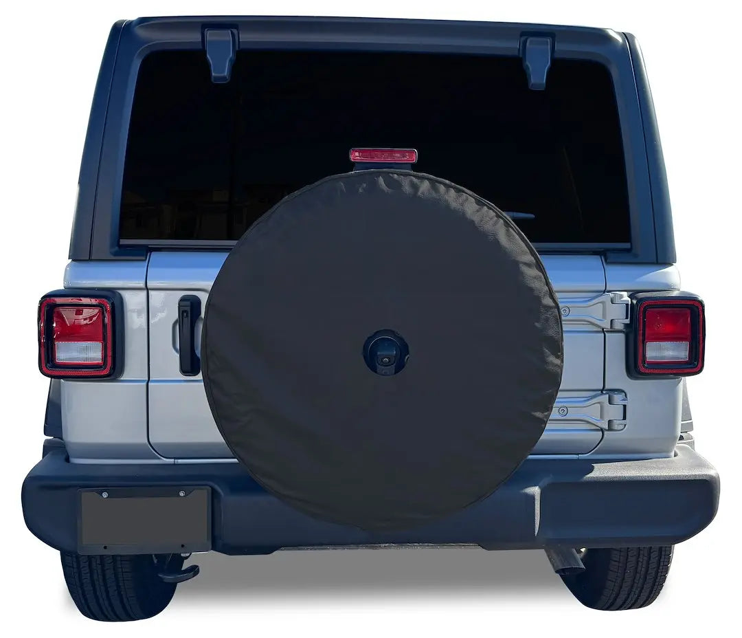 Covercraft Spare Tire Cover with Camera Opening for XL Vehicles - Part Number ST1104BK by COVERCRAFT