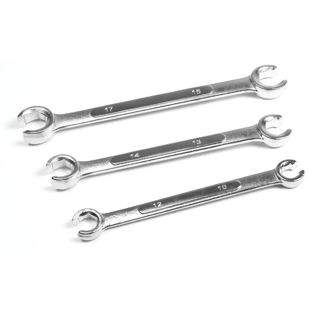 Perform Tool W350M Flare Nut Wrench Set for Automotive and Plumbing Applications