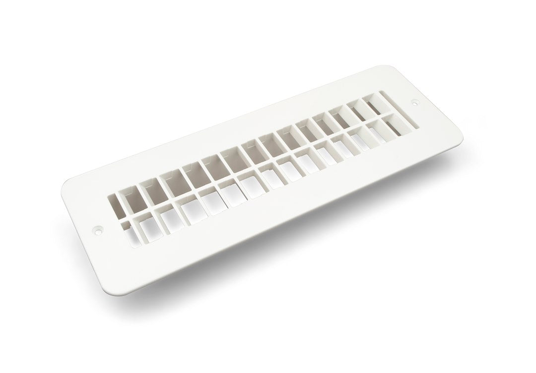 B&B Molders Floor Register 2x10 No Damper - Durable Metal Vent Cover