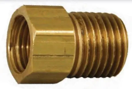 AP Products ME2132P 1/4 Inch Female Iron Pipe Thread to Male Pipe Adapter