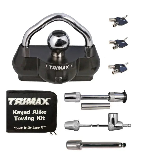 Trimax TCP100 Universal Towing Kit Deluxe for Heavy-Duty Vehicle Recovery