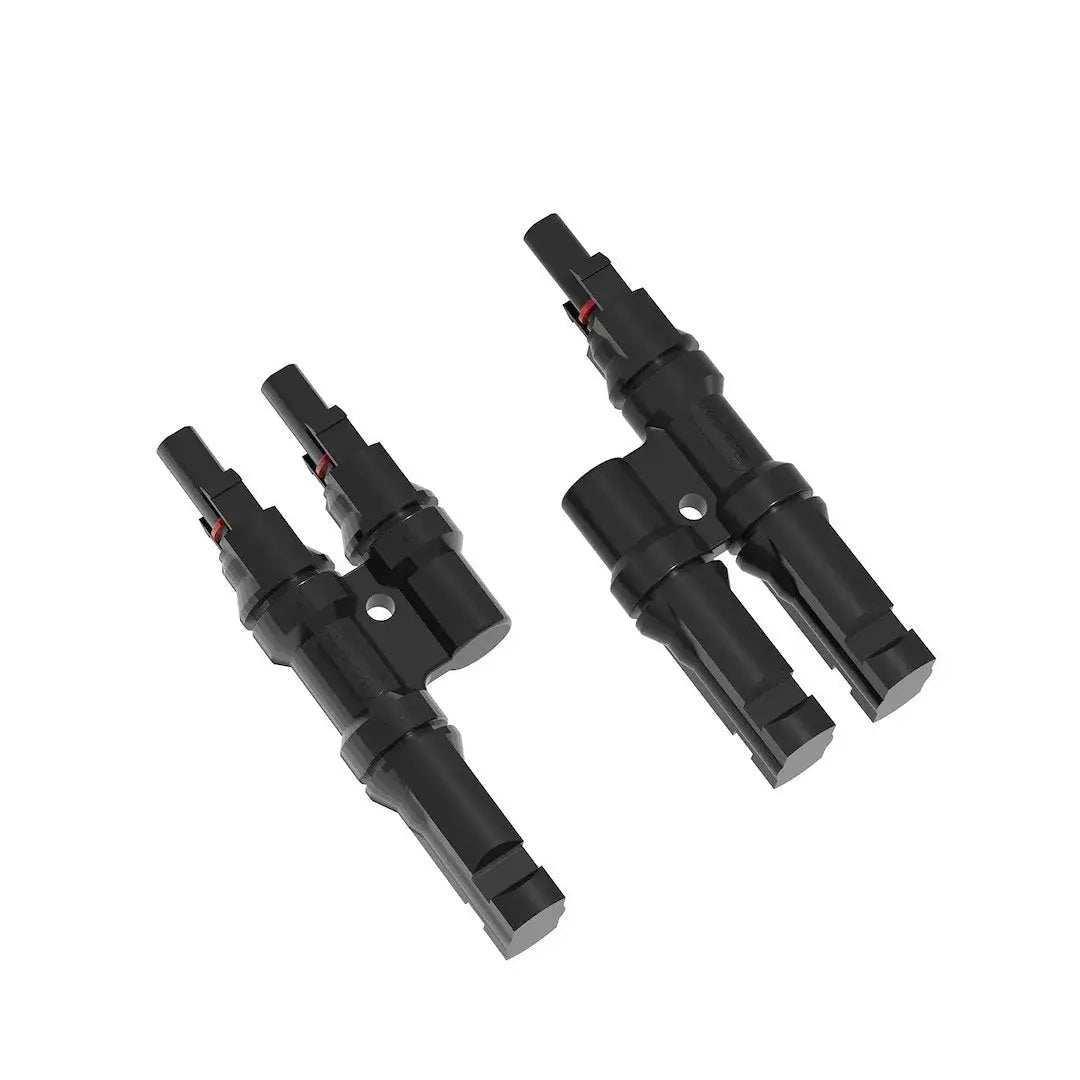 Renogy Solar Y Branch Connector Pair - Reliable Solar Panel Wiring Solution