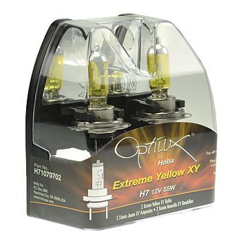 HELLA H71071112 H10 12V 42W Extreme XY Headlight Bulb for Enhanced Visibility