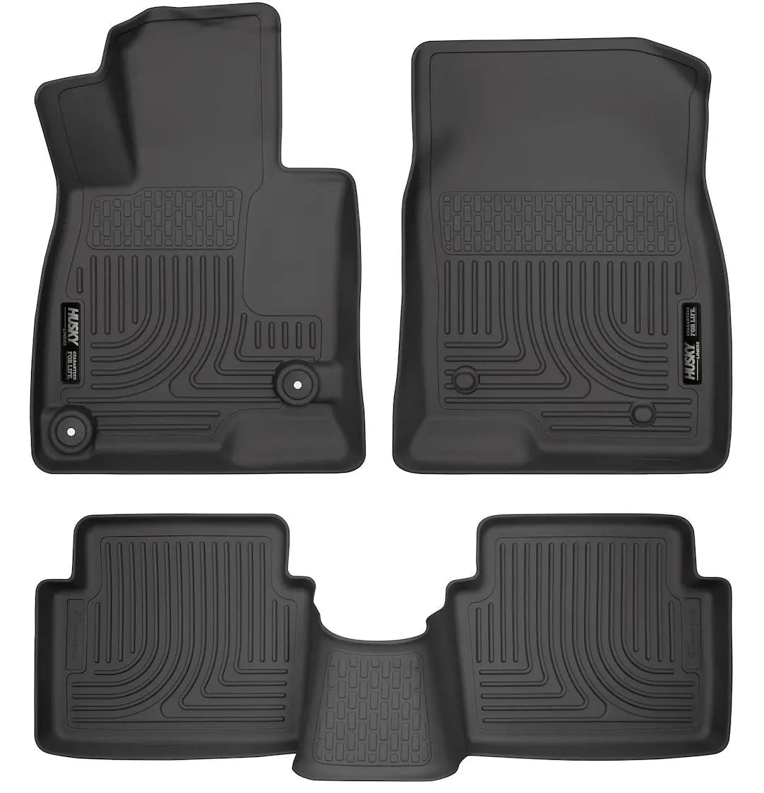 HuskyLiner W.B. Infiniti JX35 Black Floor Mats (Part #98651)