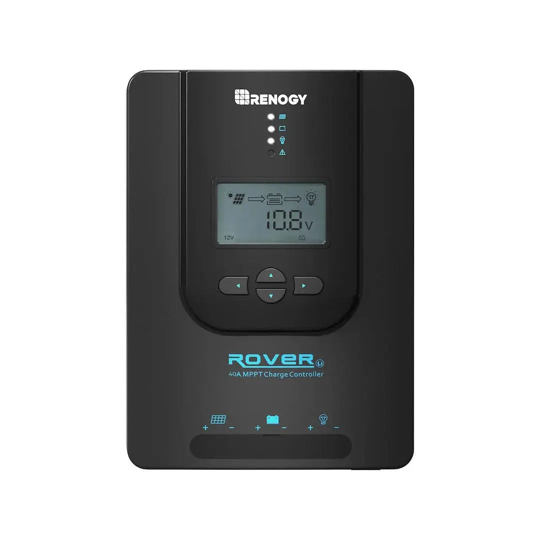 Renogy Rover Li 40A MPPT Bluetooth Charge Controller - Efficient Solar Power Management