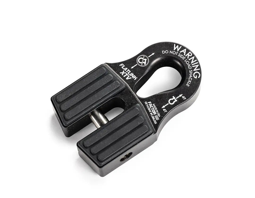Factor 55 FlatLink XTV Winch Shackle for ATV and UTV – Heavy-Duty Recovery Accessory