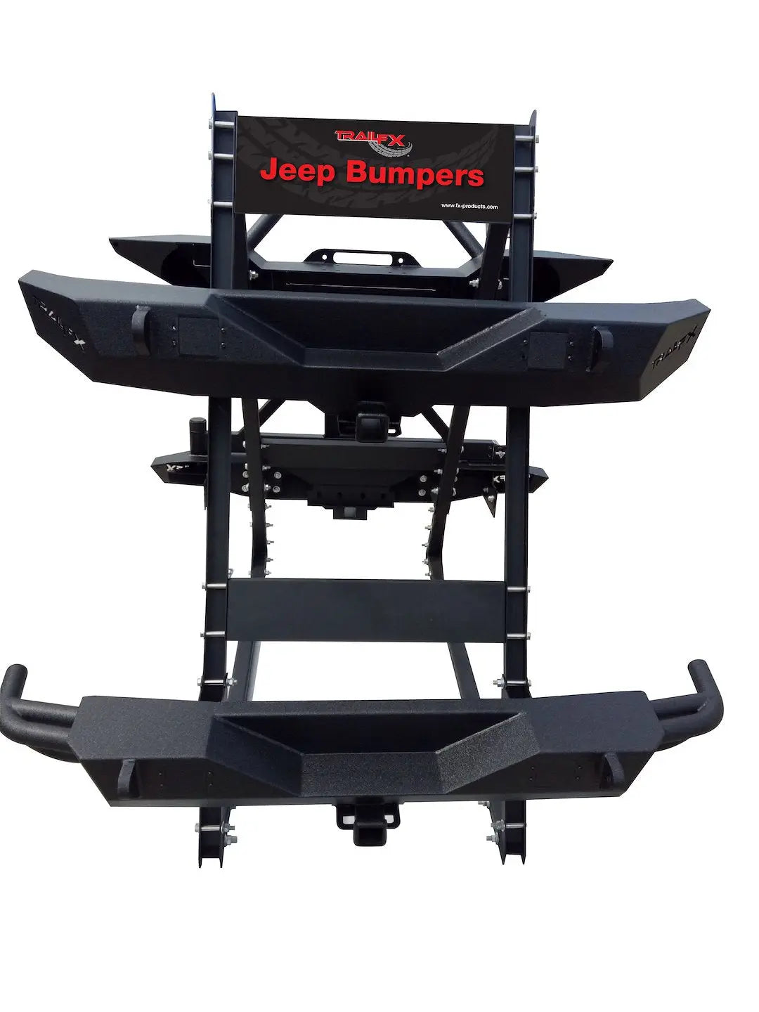 TrailFX QD1000JB Display Rack for Jeep Bumper