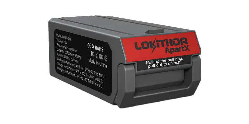 Lokithor LIPOX 4000A Battery - High-Performance Lithium Polymer Power Supply