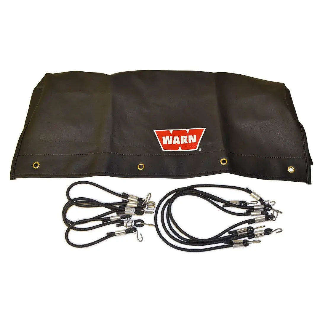 WARN Industries Winch Cover Part #18250 - Durable Weatherproof Protection for Your Winch