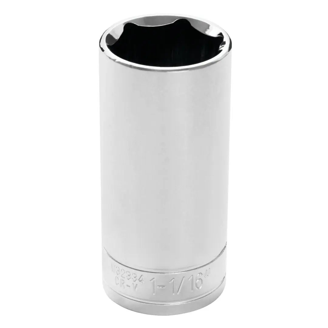 Perform Tool W32334 Socket, 1-1/16 inch Drive for Heavy-Duty Applications