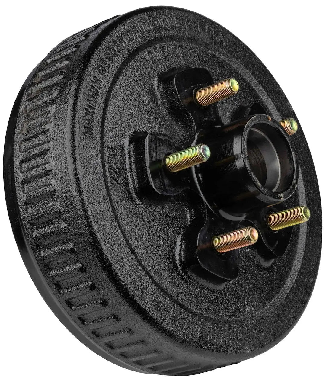 ULTRA FAB Hub/Drum Assembly for 3.5K Axles, 5 x 4.5 Inch, 1/2'-20 Thread - Part #48979500