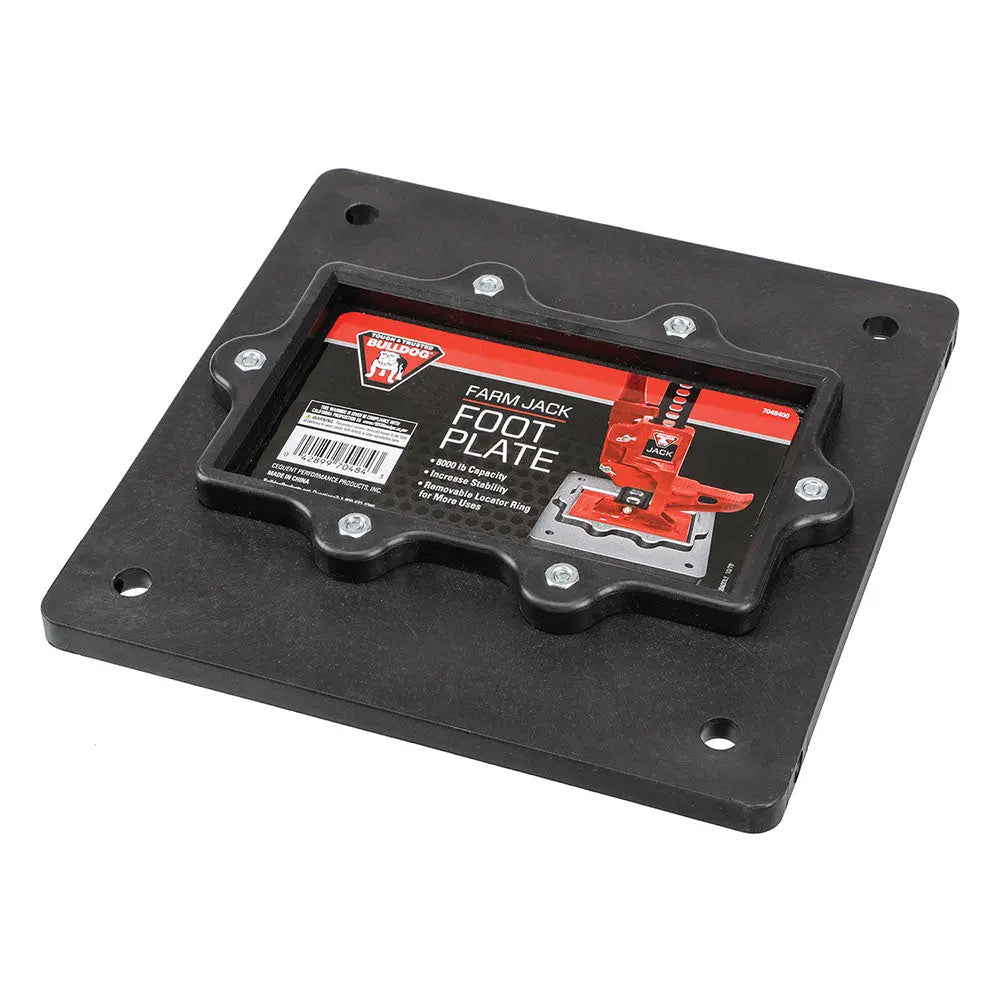 Bulldog/Fult Farm Jack Foot Plate – Durable Support for Heavy-duty Tasks