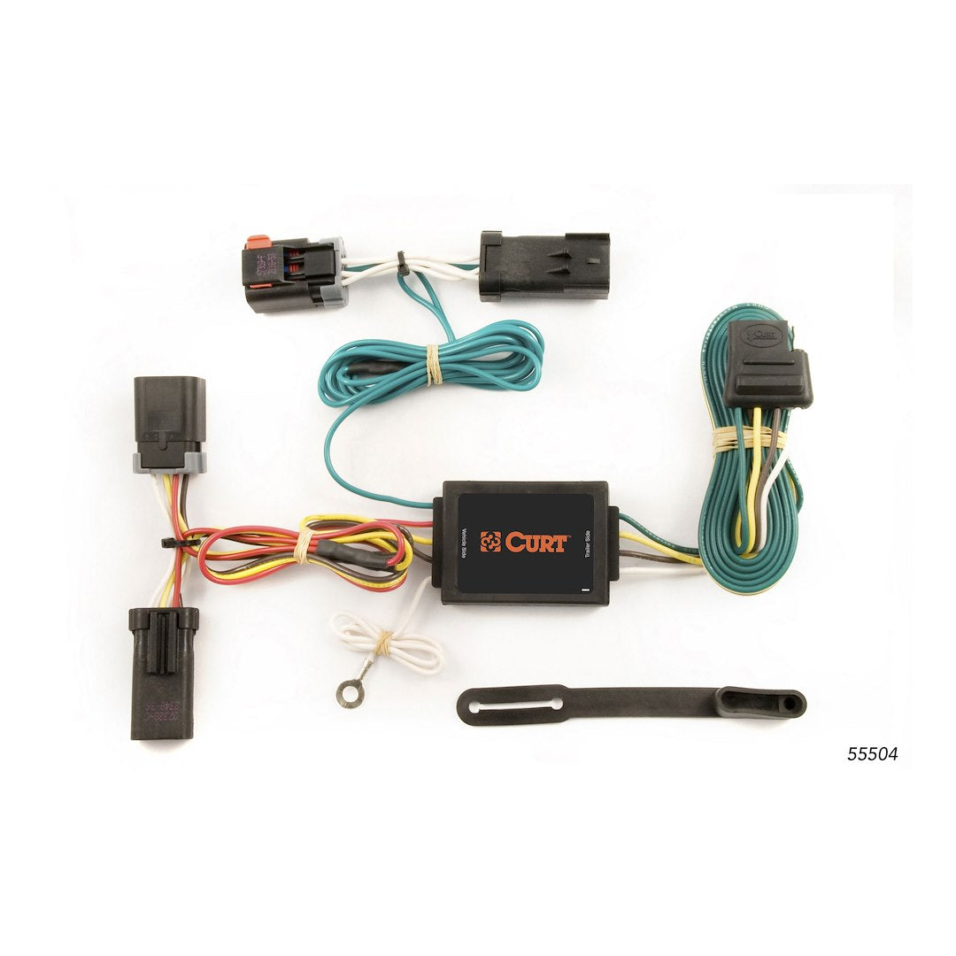 CURT MFG T-Connector Part Number 55504 for Trailer Wiring