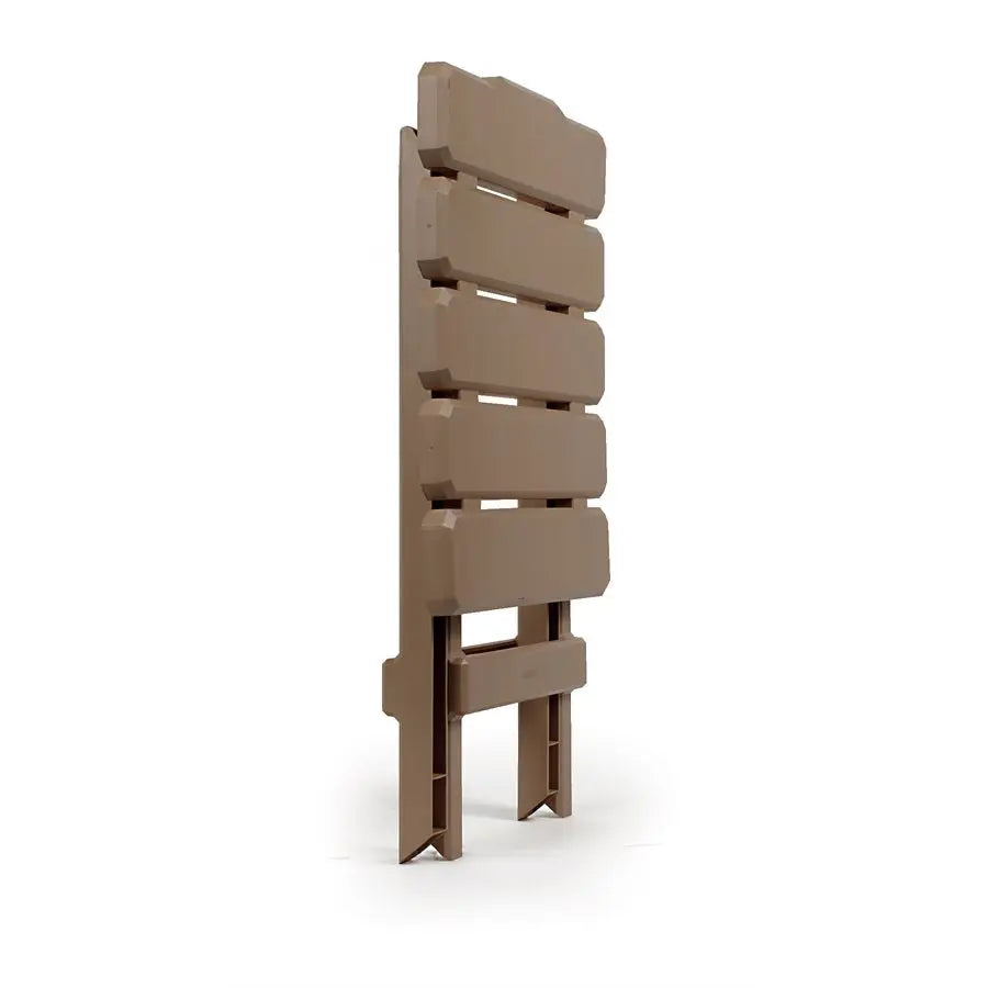 Camco Folding Table Champagne - Compact and Portable Outdoor Table