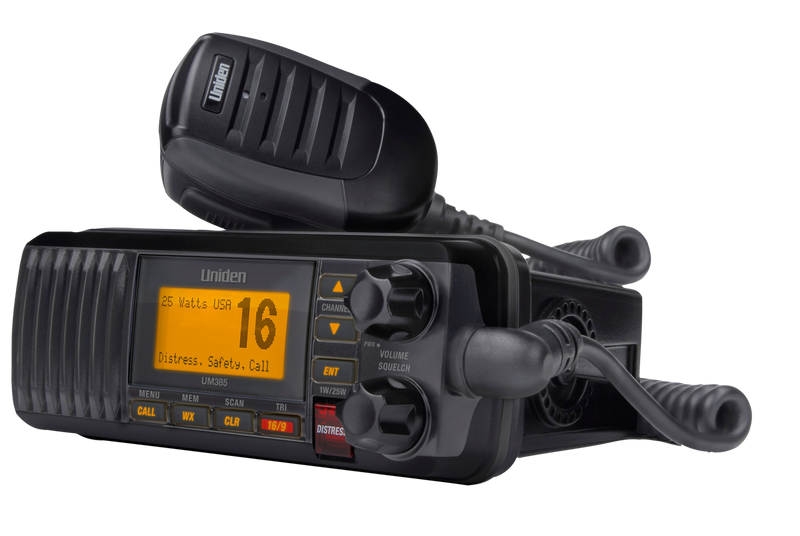 UNIDEN AMERI UM385BK VHF Radio - Basic Black Model for Reliable Communication