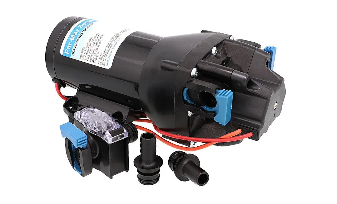 JABSCO PARMAX HD4 12V Water Pump – 4 GPM, 60 PSI