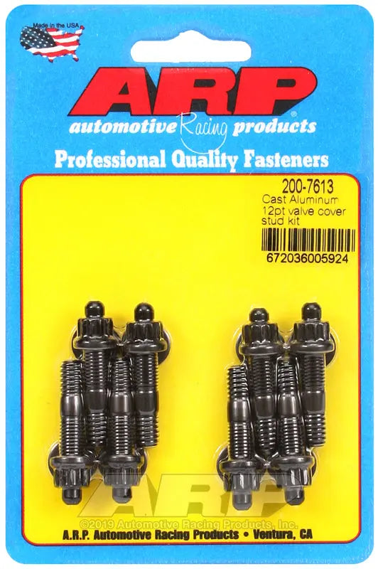ARP Valve Cover Stud Kit - Part Number 2007613 for Engine Maintenance