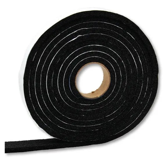 AP Products Vinyl Foam Tape 3/16 Inch x 33 Feet - Durable Weather-Resistant Sealing Solution