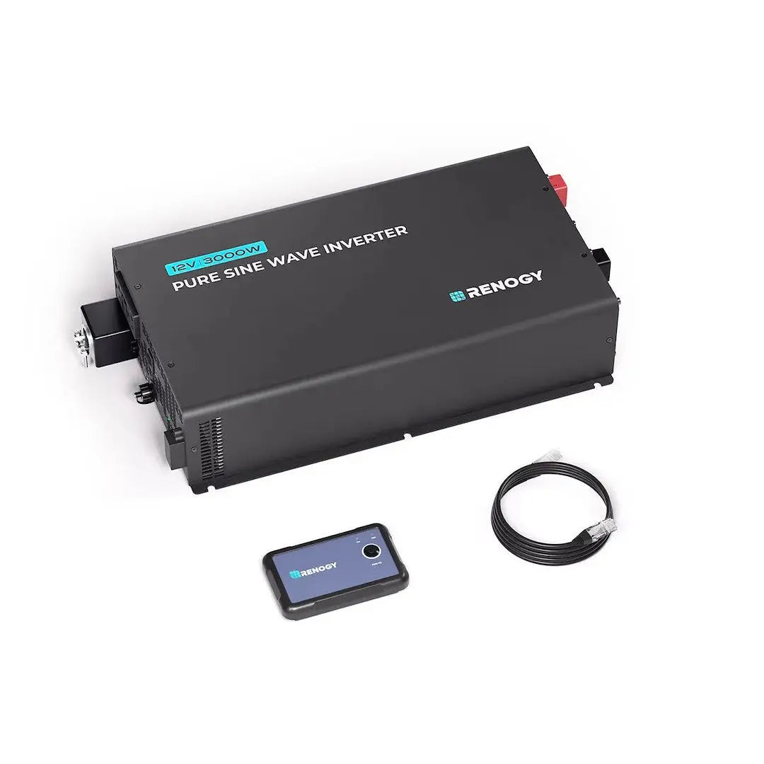 Renogy 3000W Inverter with UPS and Bluetooth – Reliable Power Conversion for Off-Grid and Backup Systems