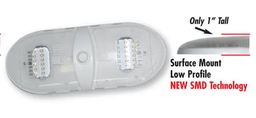 Valterra LLC Slim Line Double Dome LED - Model 65430