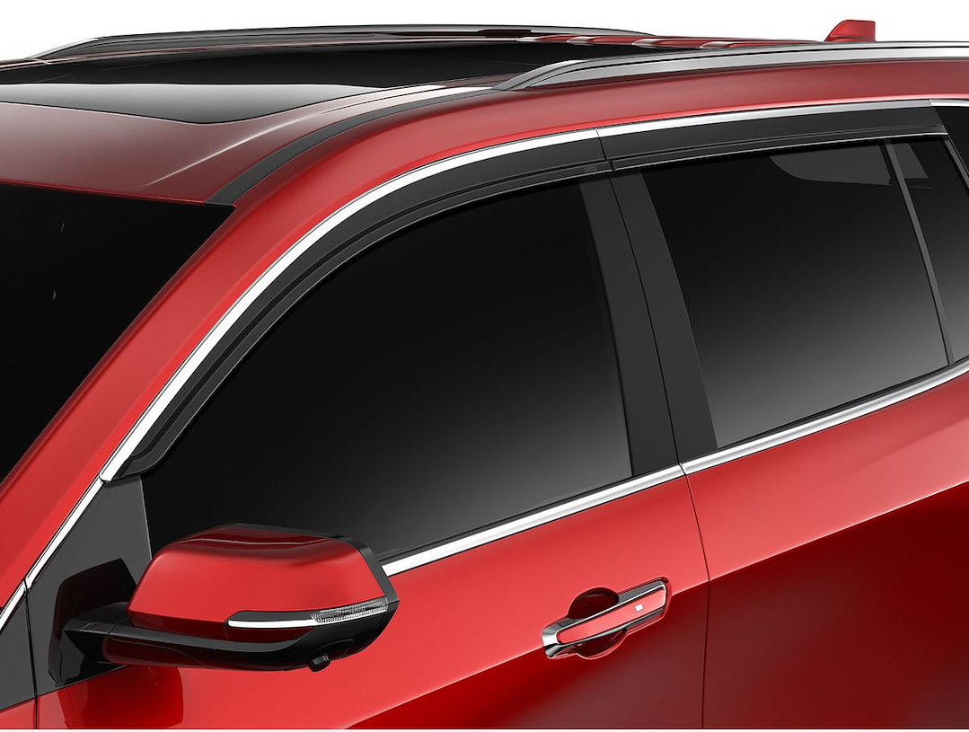 HuskyLiner Ventvisor Low Profile 4-Piece Chrome Trim for Buick Enclave (2018-2024)
