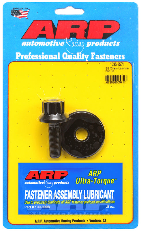 ARP Balancer Bolts Part Number 2352501 for Automotive Applications