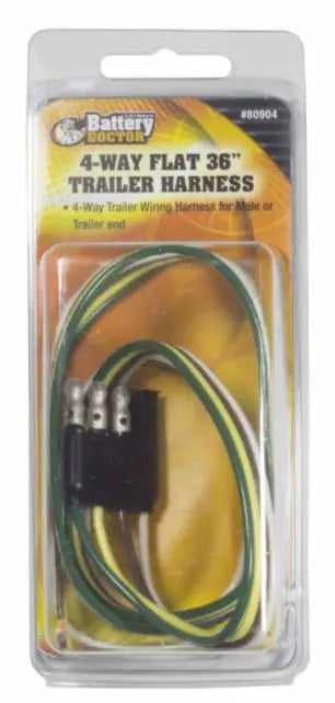 Wirthco 36' Trailer Harness - Reliable 36-Foot Wiring Solution for Trailers