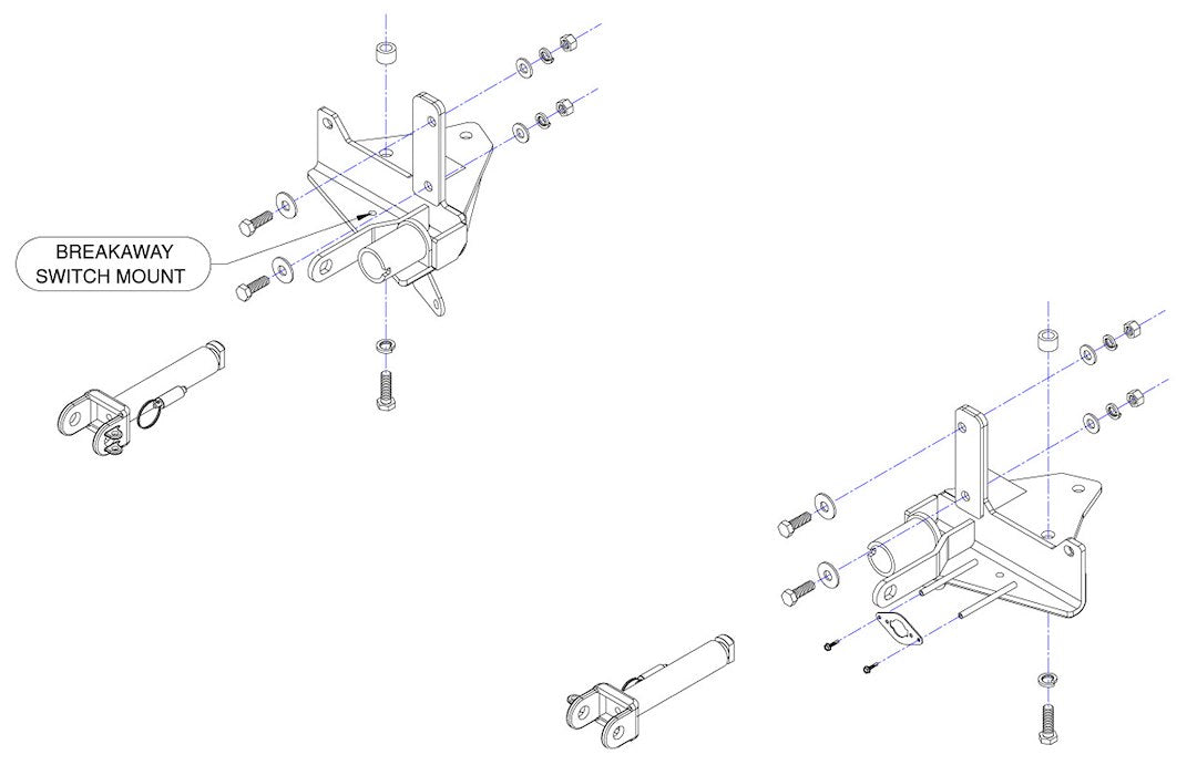 Roadmaster Baseplate for 2019 Ram 1500 5.7L - Model 5222035