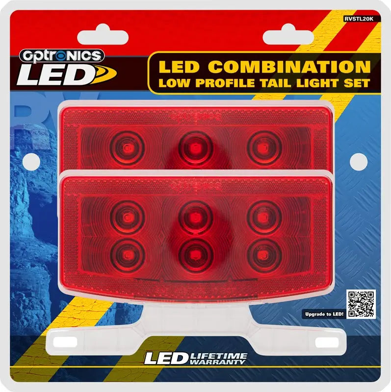 OPTRONICS LED RV Oblong Tail Light Kit (Part Number: RVSTL20K)