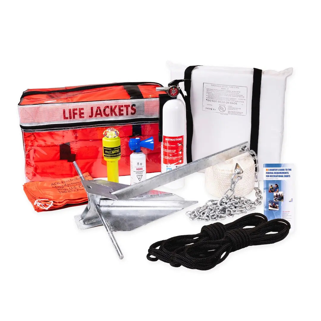 KJM Boat Safety Kit Medium for 20-25 Feet - Model 42101