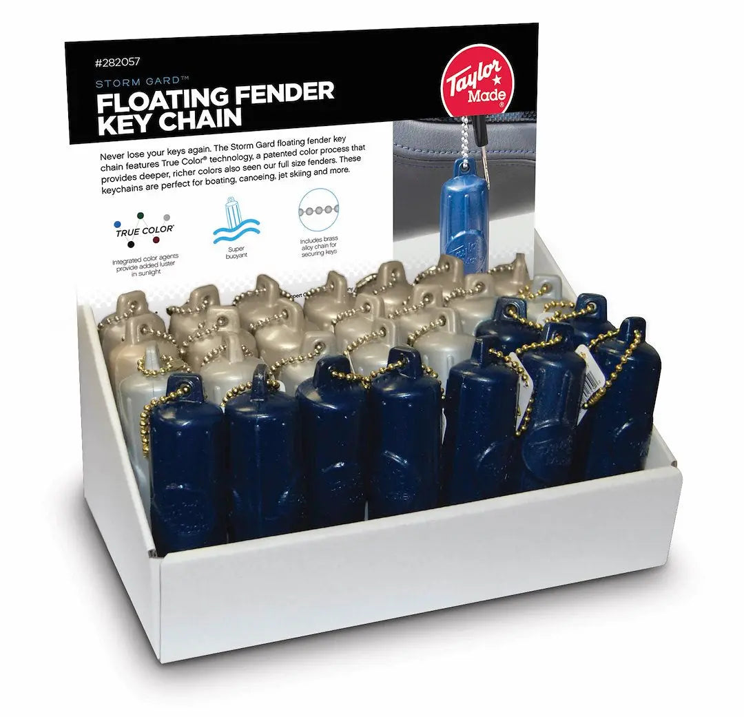 Taylor Made Key Float 28 Piece Display in Blue and Gold - Part Number 282057