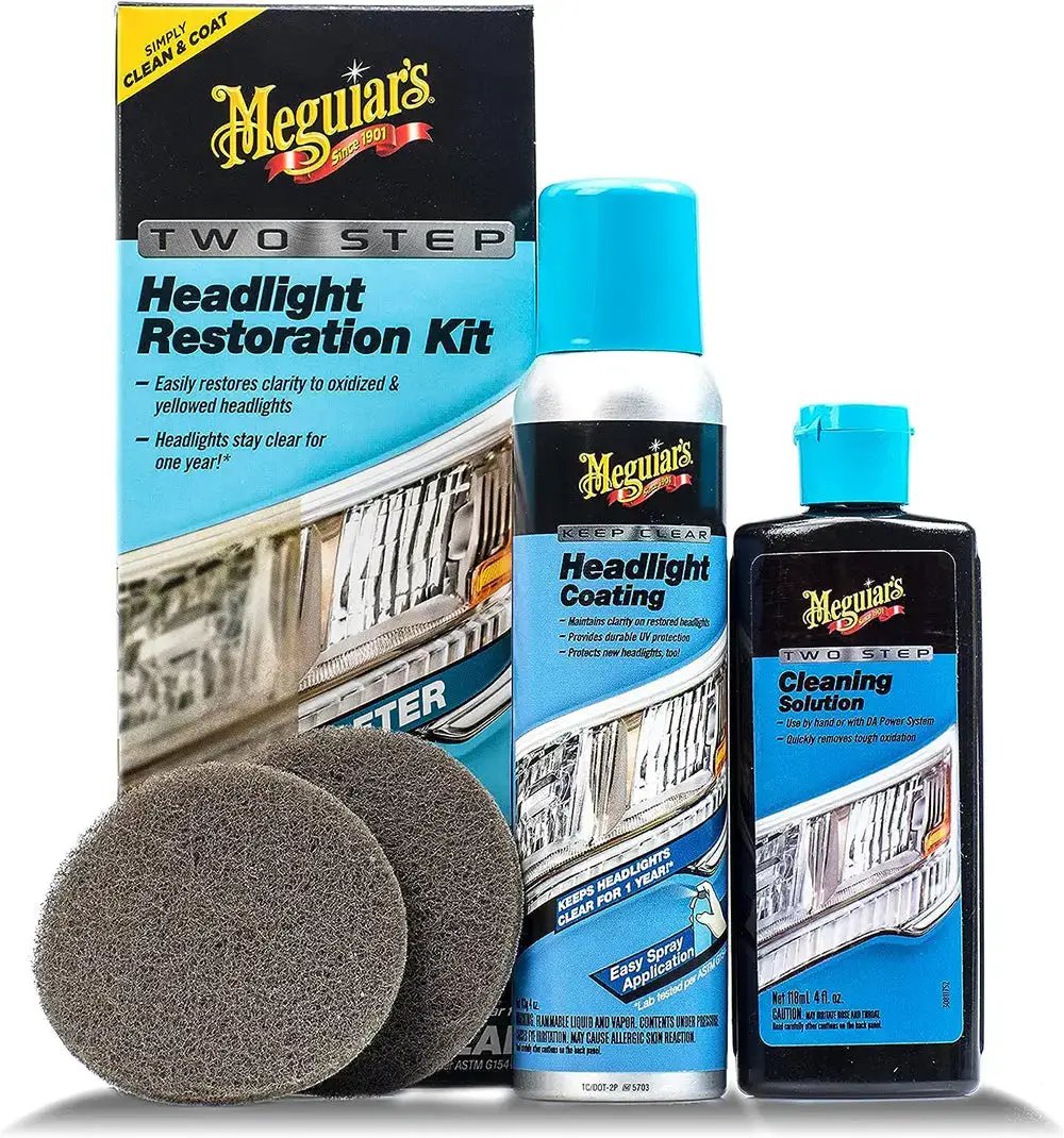 Meguiar's Wax G2970 Two-Step Headlight Restorer by MEGUIARS WAX