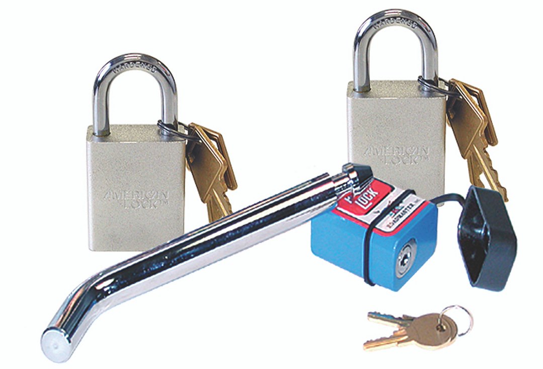 RoadMaster 3-Pack Coupler Padlock Set – Heavy-Duty Trailer Locking Solution