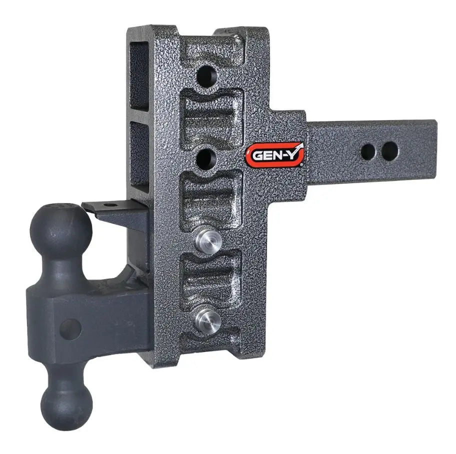GEN-Y HITCH Mega-Duty 2.5-Inch Shank with 6-Inch Offset Drop
