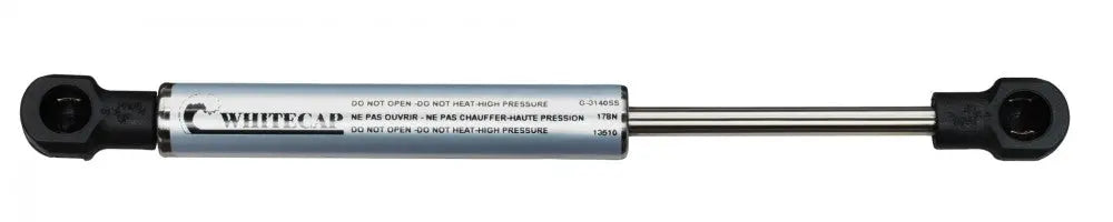 Whitecap Industries 316 Stainless Steel Gas Spring - 7.5 ft Length, 20 lb Force
