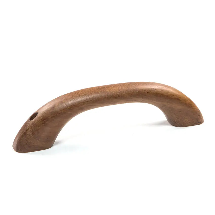 Whitecap Industries 60114 Teak Handrail – 9.75 ft Length for Marine and Architectural Applications
