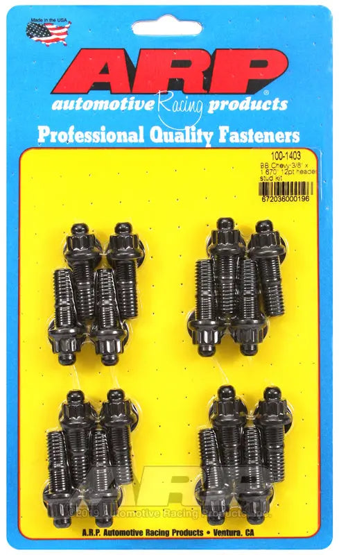 ARP Header Stud Kit - Part Number 1001403 for Automotive Engine Maintenance