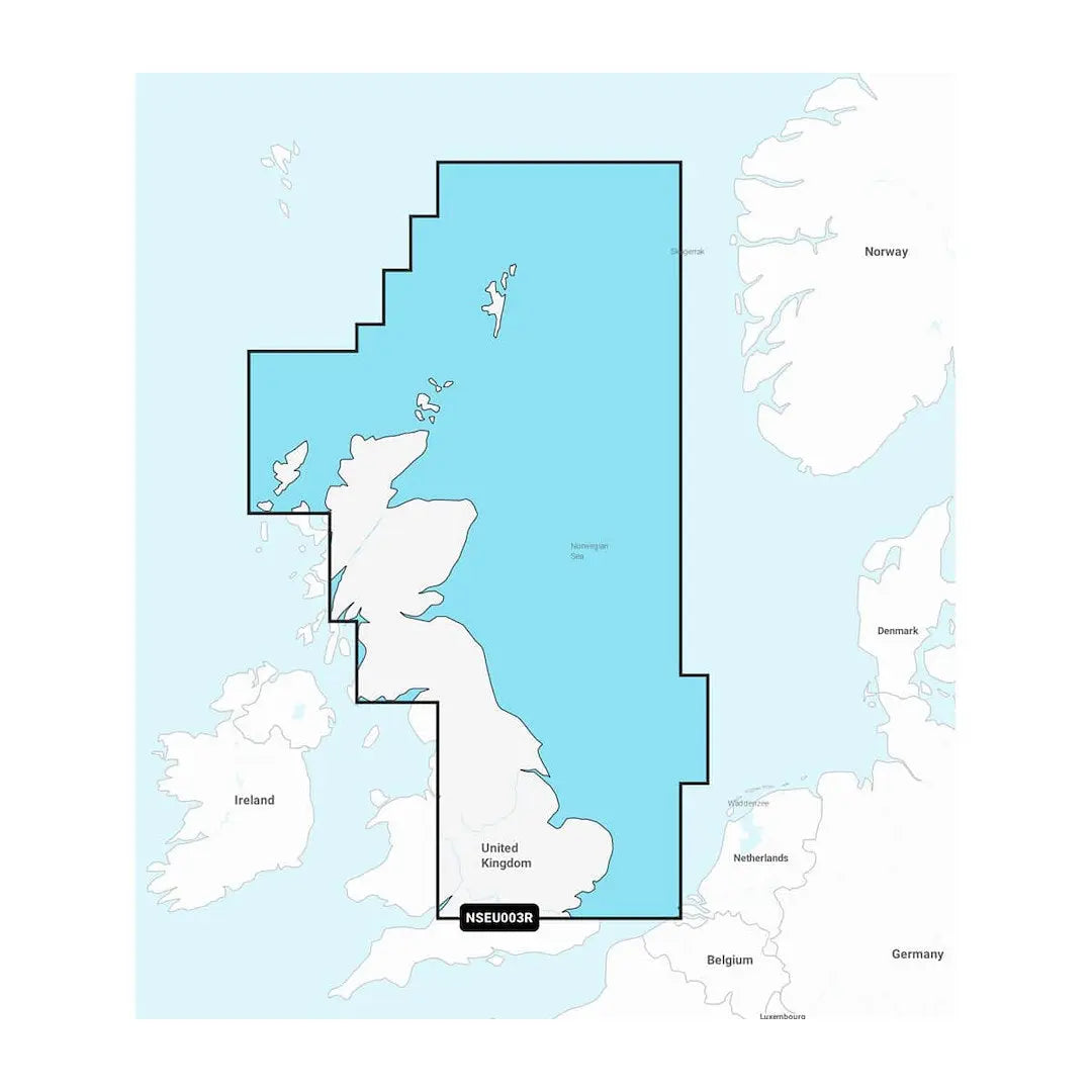 Garmin Carto Great Britain Northeast Coast Map - Part Number 010C123120