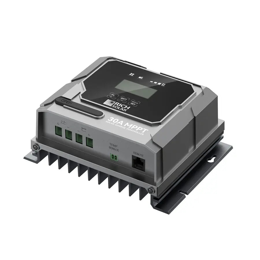 RICH SOLAR BRAVO 30A MPPT Charge Controller BT (Part #RSMPPT30PB)