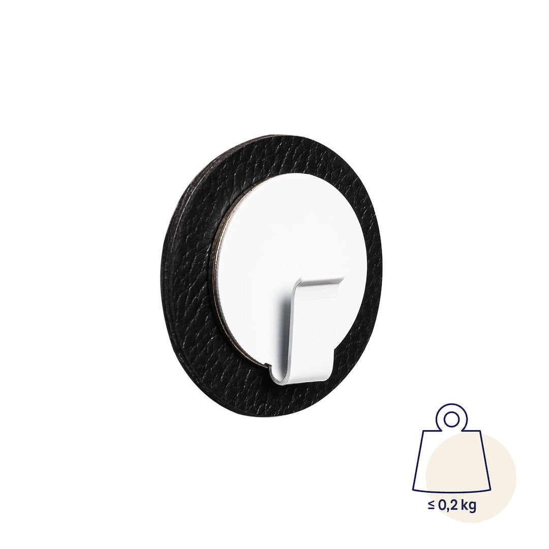 SILWY MAGNET Magnetic Hook Clever White – Strong Holding Power for Versatile Use