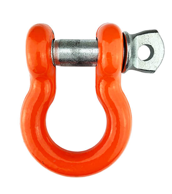 MileMarker D Ring 3/4 inch - Orange, Part Number 6050134