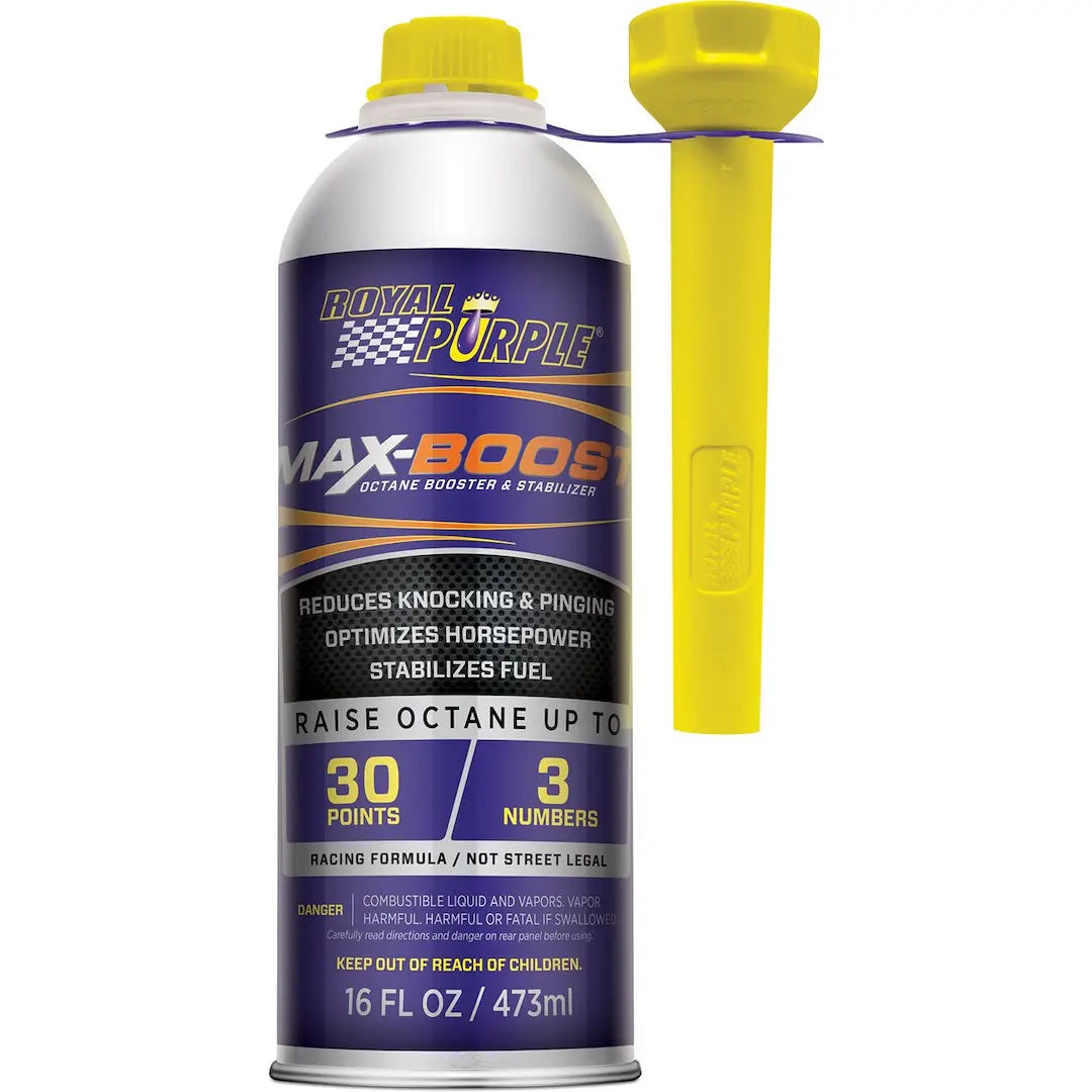 Royal Purple MAX BOOST 16 oz Fuel Additive - Improve Engine Performance and Fuel Efficiency