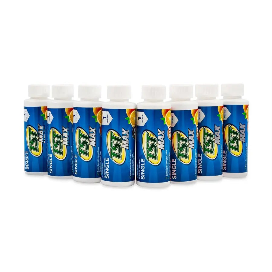 Camco TST Orange 8-Pack 4 oz Bottles – Ideal for RV and Marine Use