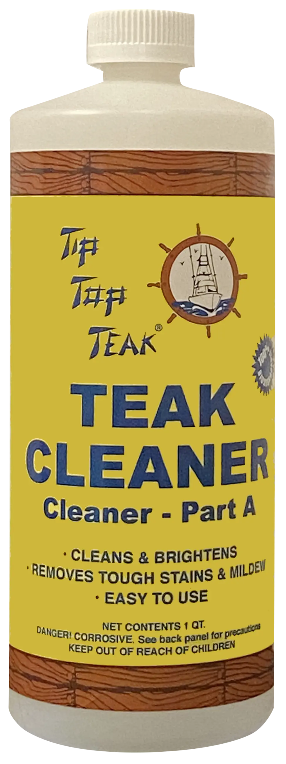 Sudbury Tip Top Teak Two Part Teak Cleaner Part A (Part Number: TC861)