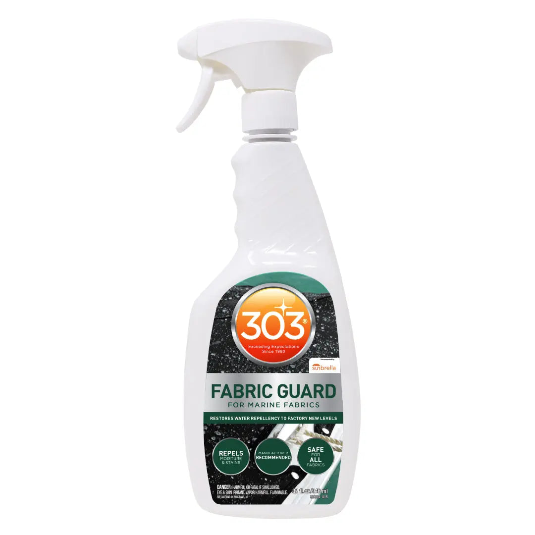 303 Products Marine Fabric Guard 32 oz – UV & Water Repellent Protectant for Marine Upholstery