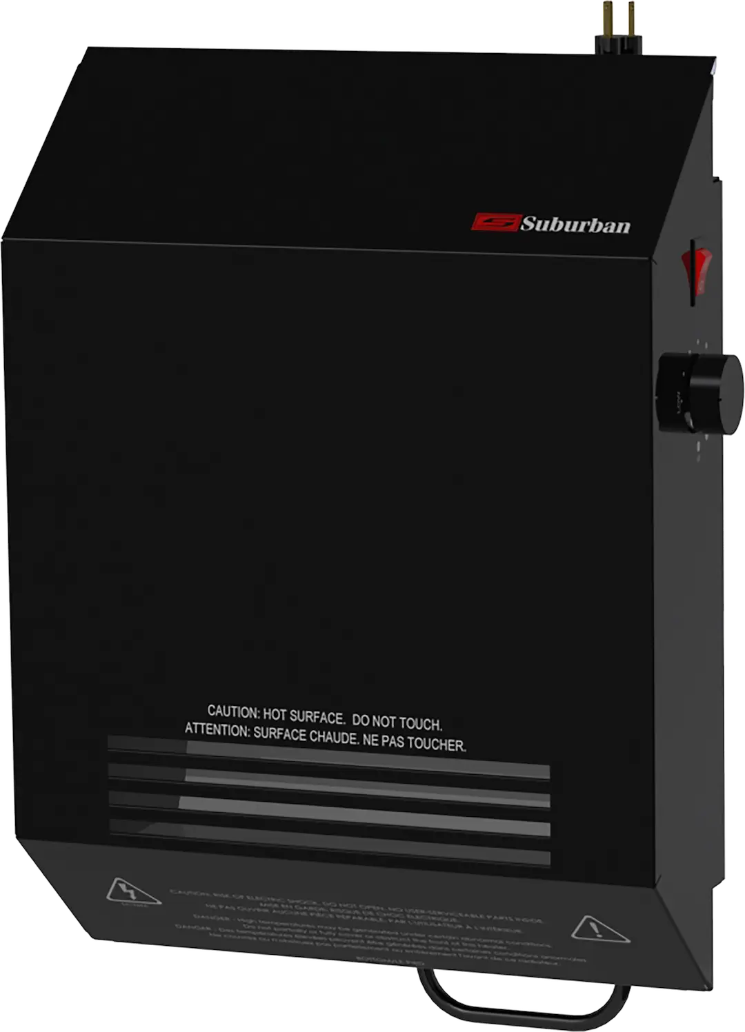 Suburban Manufacturing SEHCB Electric Wall Heater (Part Number 2691ABK)