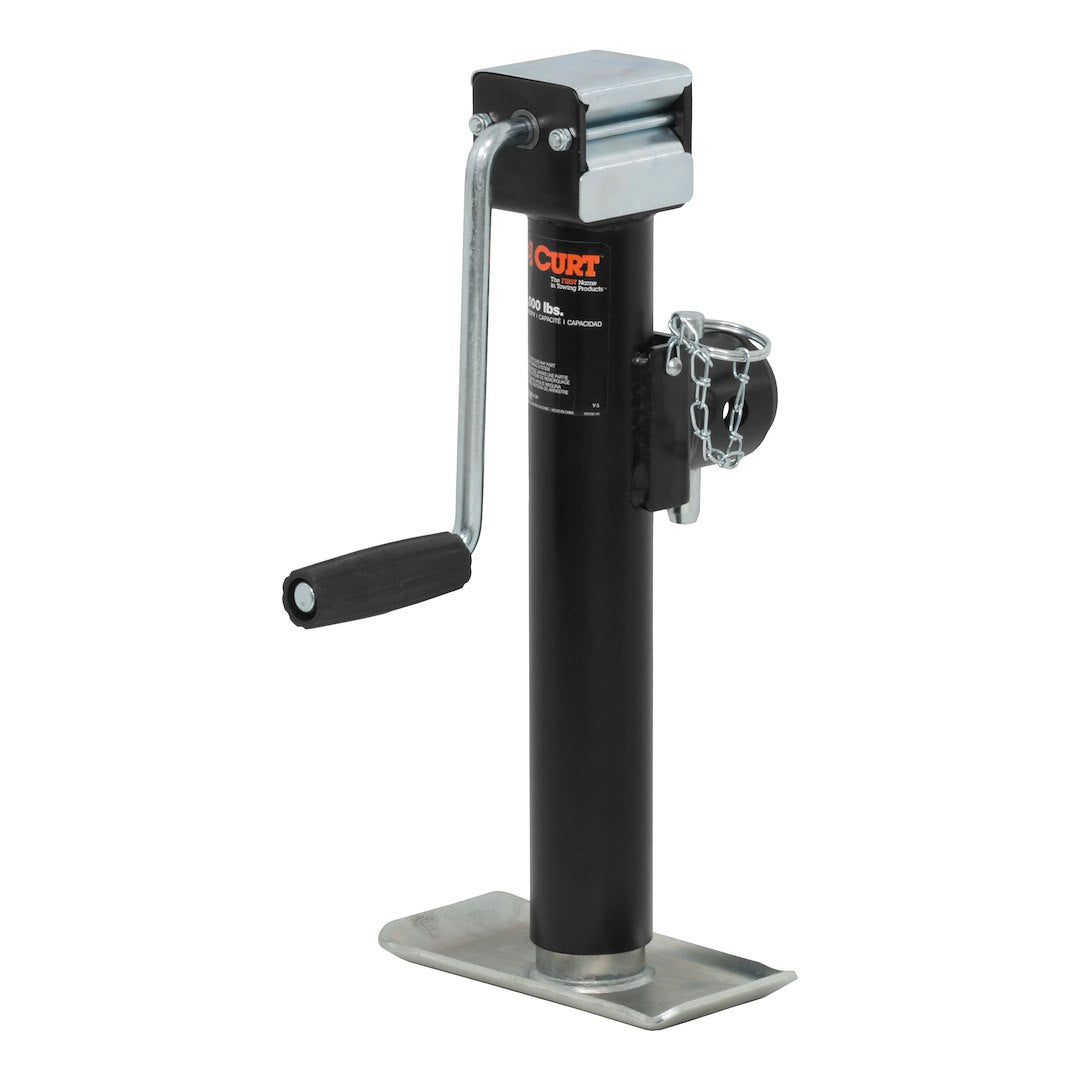 CURT Manufacturing Pipe Mount Swivel Jack - Part Number 28354