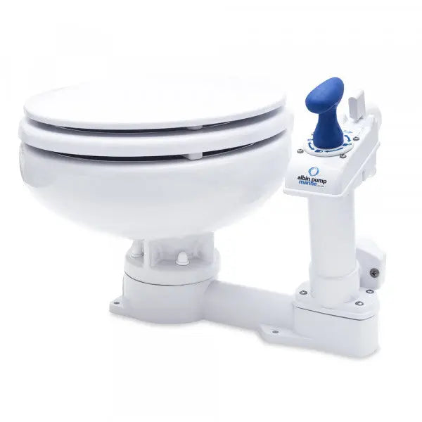 Albin Marine Toilet Manual Compact Low - Part Number 0701003