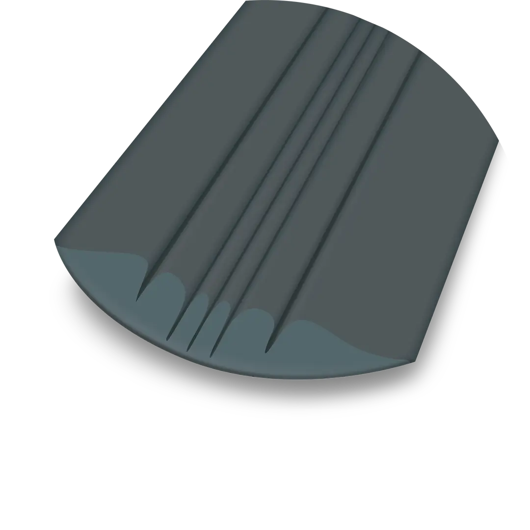 KeelGuard Bow Protector Gray 7' by KeelGuard - Durable Marine Protection